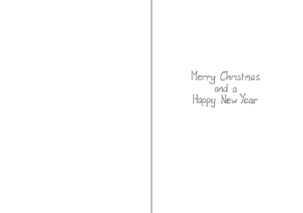 Funny Christmas card - Milk or Presecco
