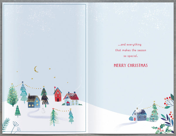 Brother and Wife/ Husband/ Partner Christmas card