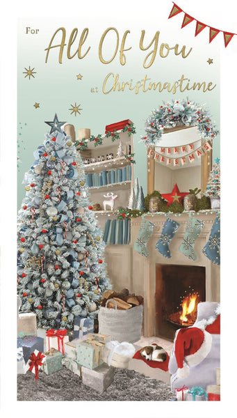To All of you Christmas card - Feative home