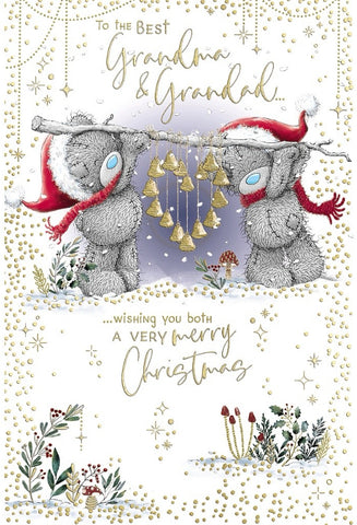 Me to you - Grandma and Grandad Christmas card