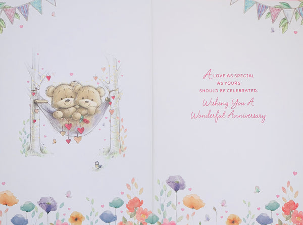 Your Anniversary card - cute bears