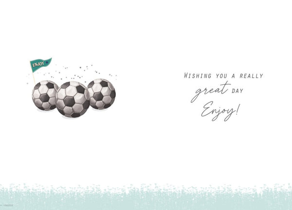 Brother in law birthday card- football