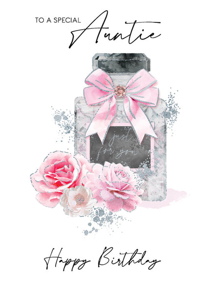 Auntie birthday card - classic card