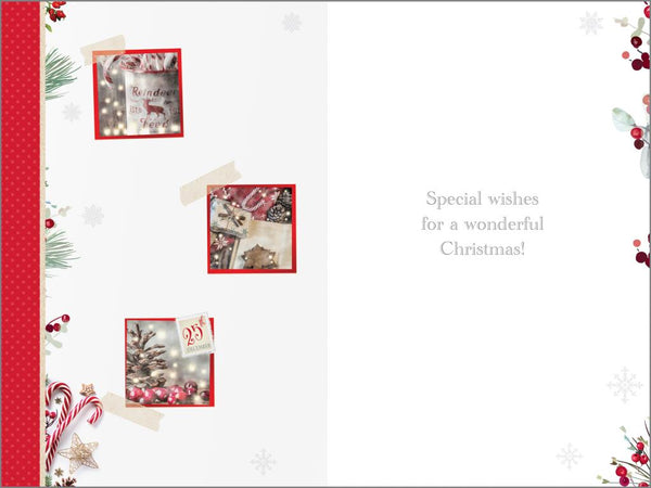 To both of you Christmas card- Xmas moments