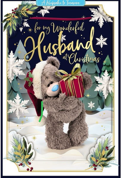 Me to you - Husband 3D Christmas card