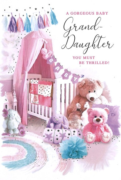 Birth of your Granddaughter card