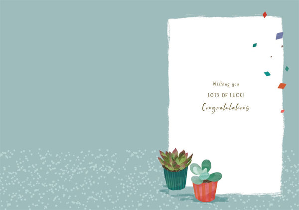 New job congratulations card