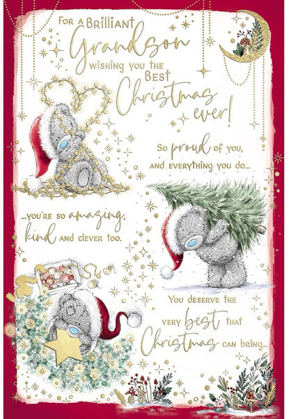 Me to you - Grandson Christmas card
