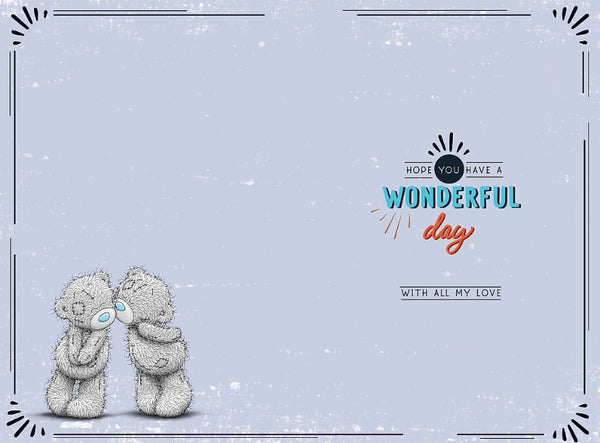 Me to you Boyfriend birthday card