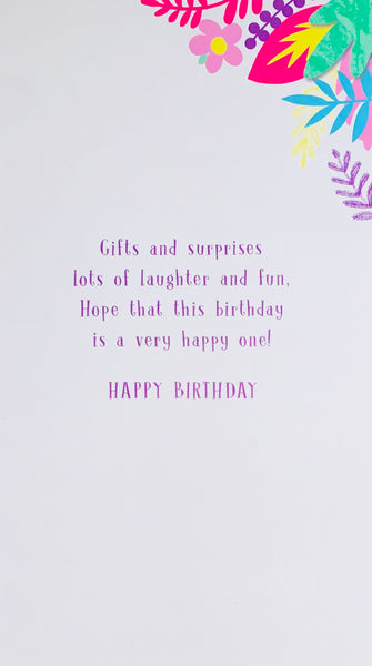 Niece birthday card - cute toucan