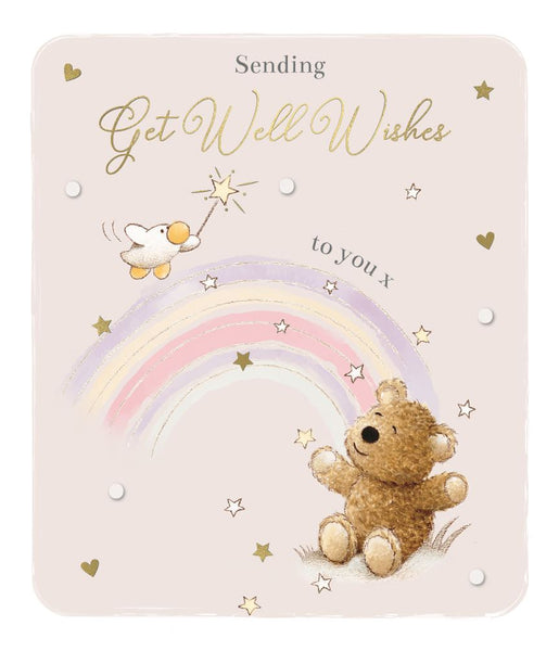 Get well card- Barley bear