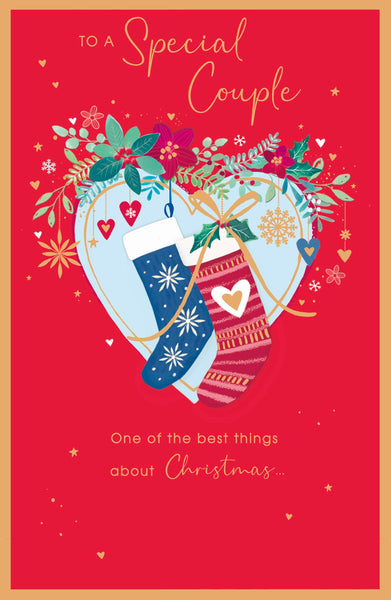 Special couple Christmas card