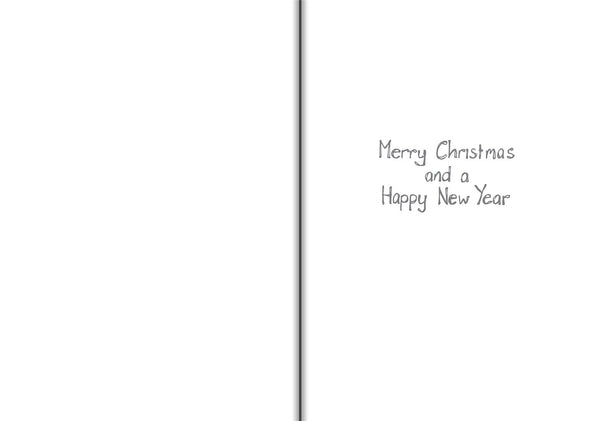 Funny Christmas card - AI Drones