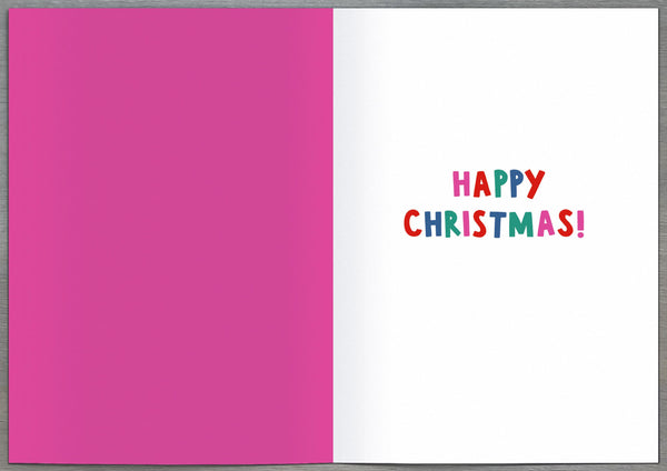 Daughter Christmas card - social media
