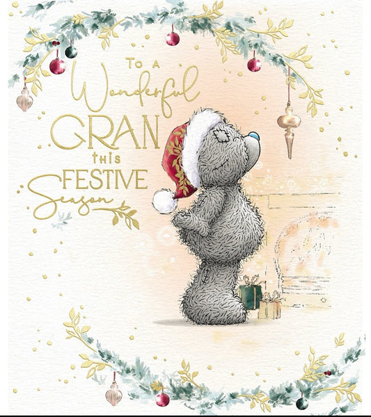 Me to you- Gran Christmas card