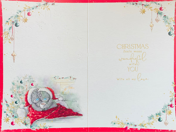 Me to you - Fiancée Christmas card