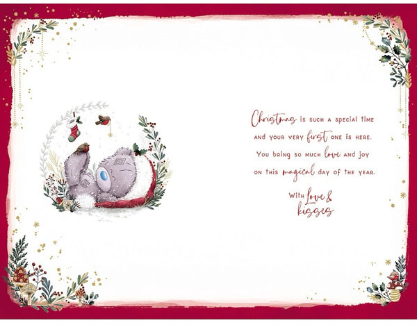 Me to you - Baby’s first Christmas card