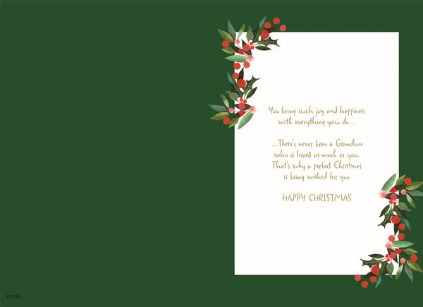 Grandson Christmas card- cute penguins