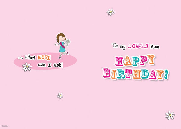 Mum birthday card- amazing mum