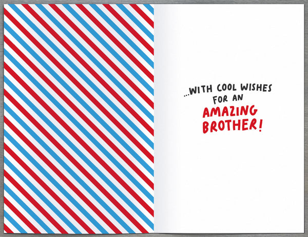 Brother Christmas card - Spider Man