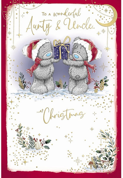 Me to you - Aunty and Uncle Christmas card