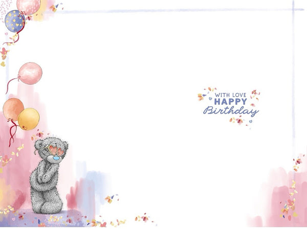 Me to you Granddaughter birthday card- tatty teddy party