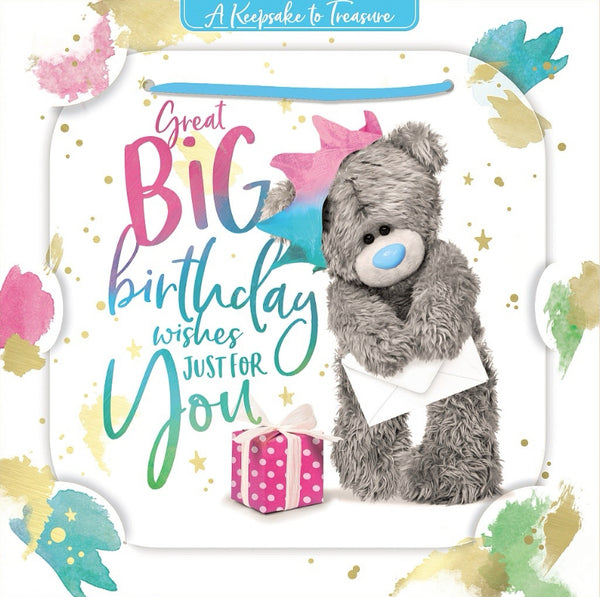 Me to you General birthday card- 3D lenticular