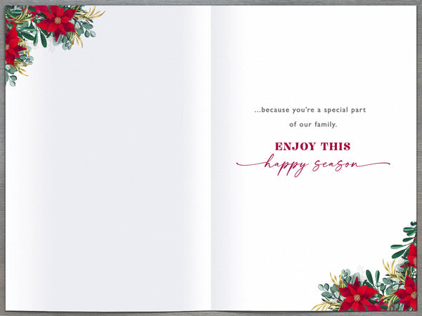 Auntie and Uncle Christmas card - Xmas home