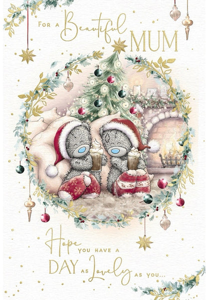 Me to you Mum Christmas card- tatty teddy