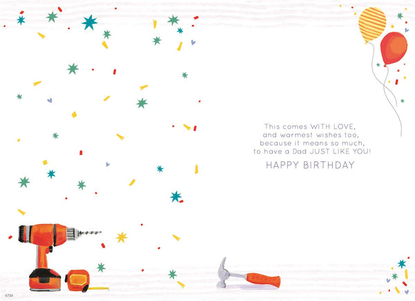 Dad birthday card- d.i.y.