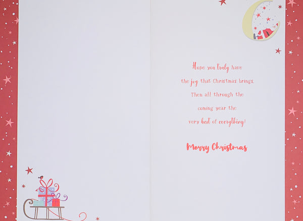 Brother Christmas card - sentimental verse