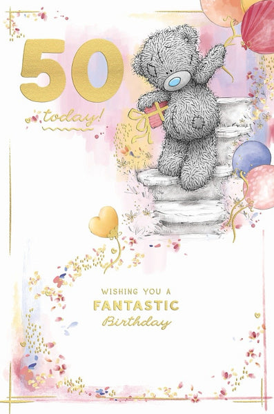 Me to you 50th birthday card