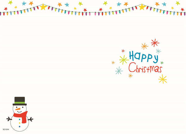 Grandson Christmas card- cute and colourful