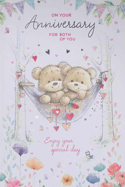 Your Anniversary card - cute bears