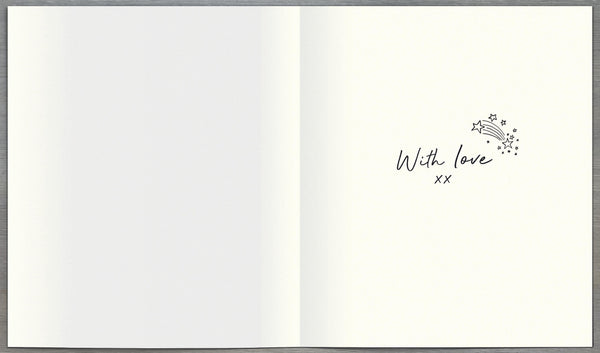 Thank you card- big thank you