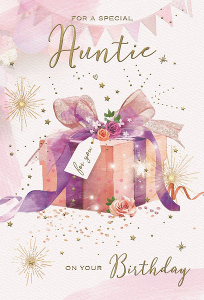 Auntie birthday card - birthday gift