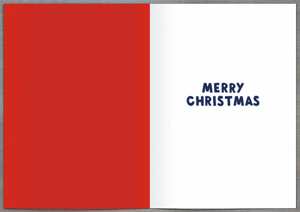 Dad Christmas card - Funny card
