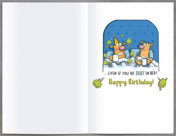 Husband birthday card -windy love