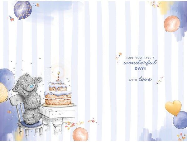 Me to you Brother birthday card - birthday cake