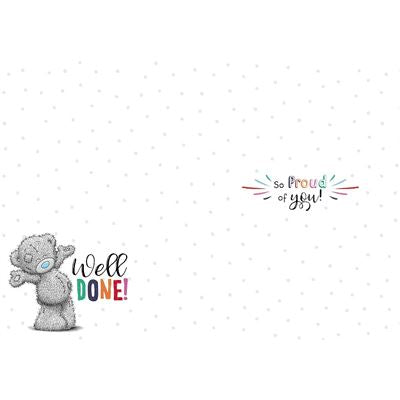 Me to you congratulations card tatty teddy - well done