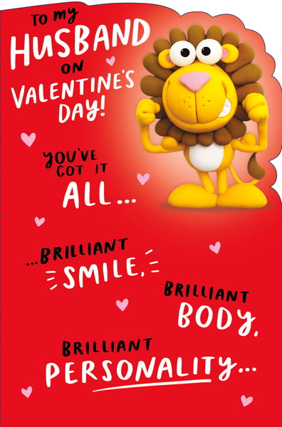 Husband Valentine’s Day card- funny card