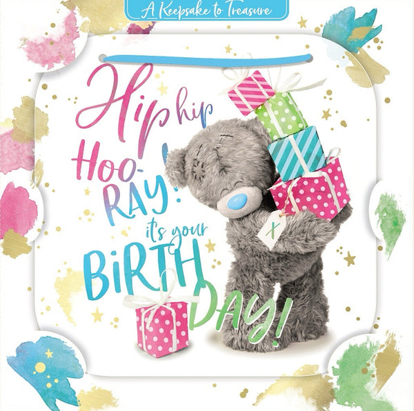 Me to you General birthday card- 3D lenticular