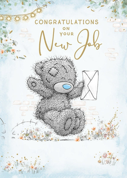 New job congratulations card - Me to you