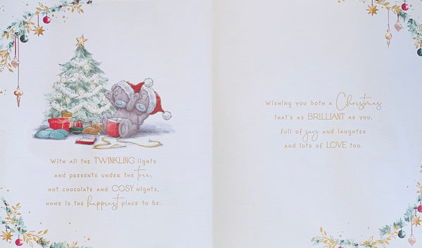 Me to you- Mum and Dad Christmas card- large card