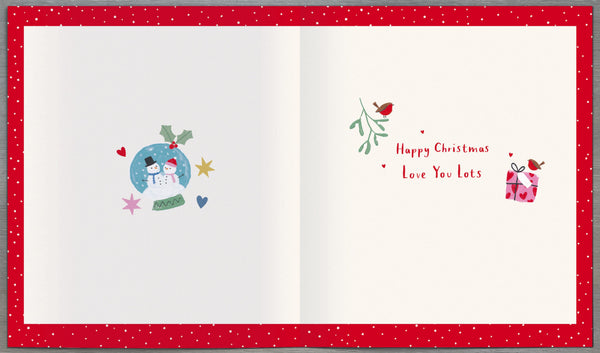 Husband Christmas card - world’s best