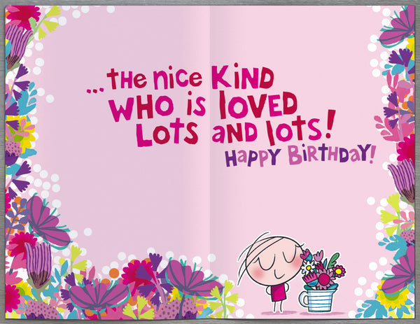 Nan birthday card - best nan