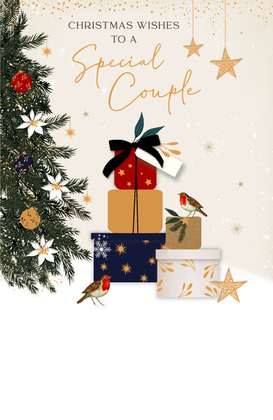 Special couple Christmas card
