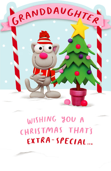 Granddaughter Christmas card - funny