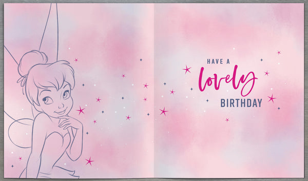 Age 10 Tinker Bell birthday card