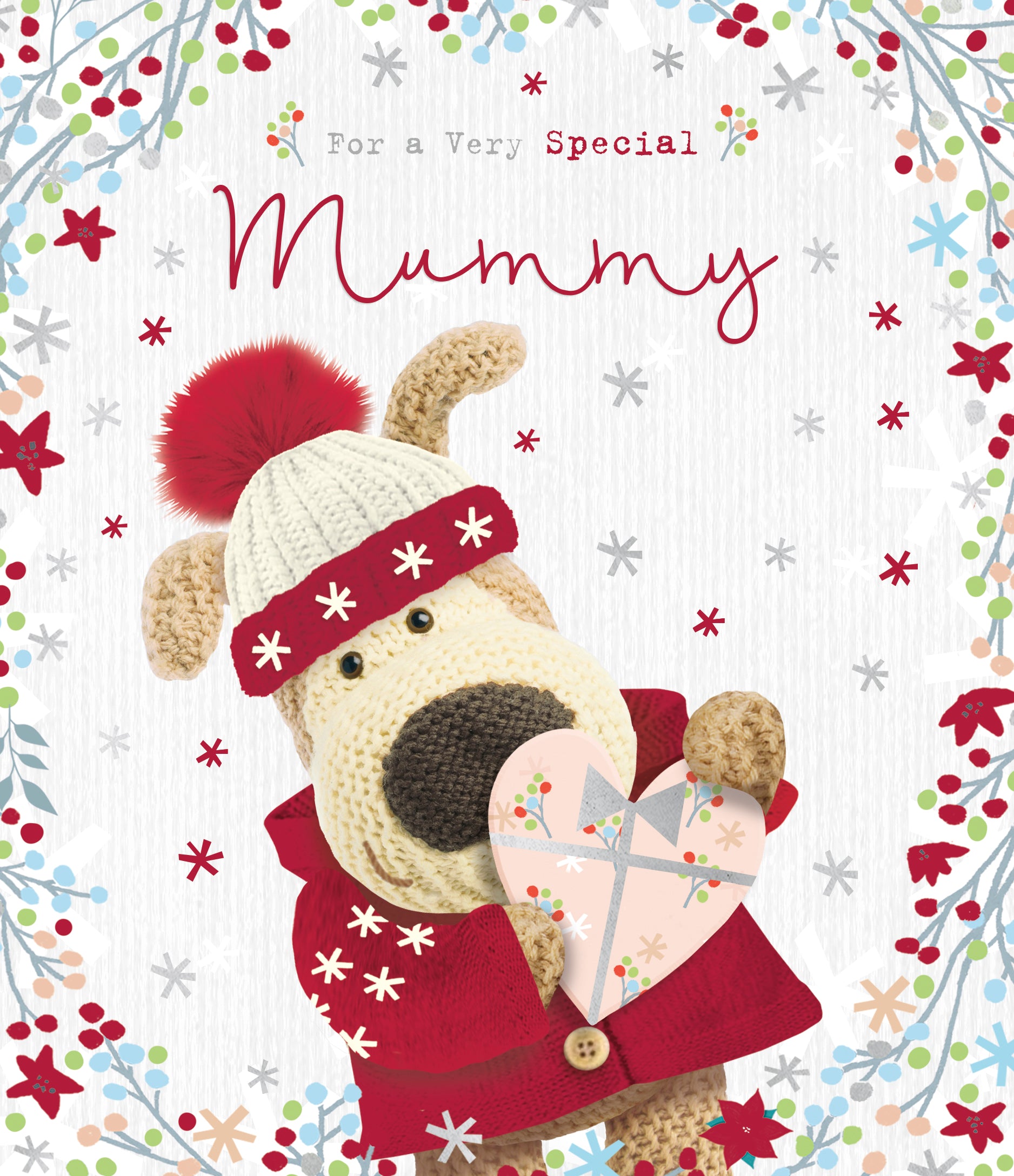 Hunts England Weihnachtskarte ‚Best Mum‘ – Luxuriöse Karte 148x148 Mm, Mit Umschlag, Aus Der Milo’s Gallery